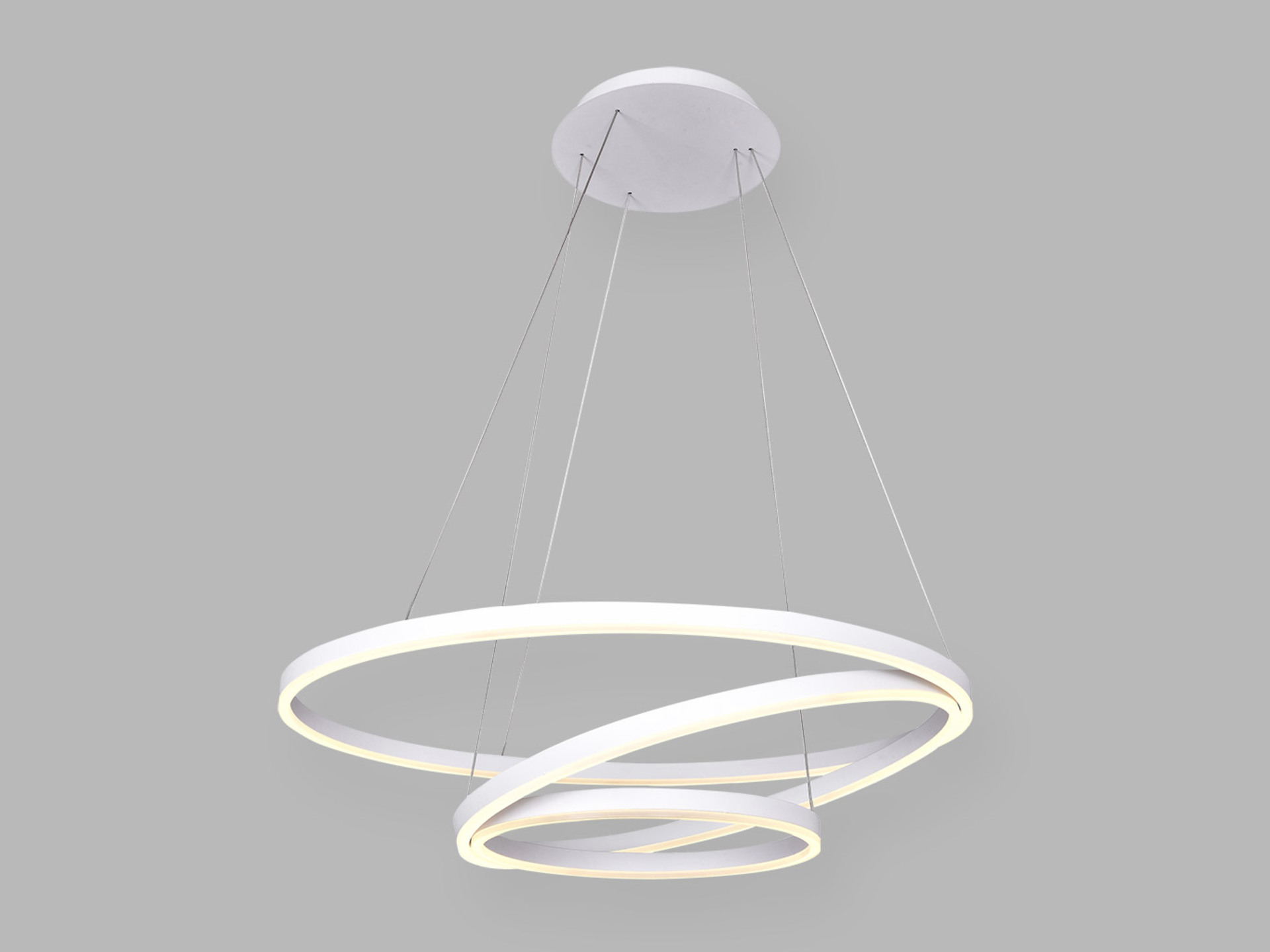 LED2 3271151D Závěsné svítidlo CIRCLE 3 P-Z, W DALI/PUSH DIM 136W 3000K/4000K bílá