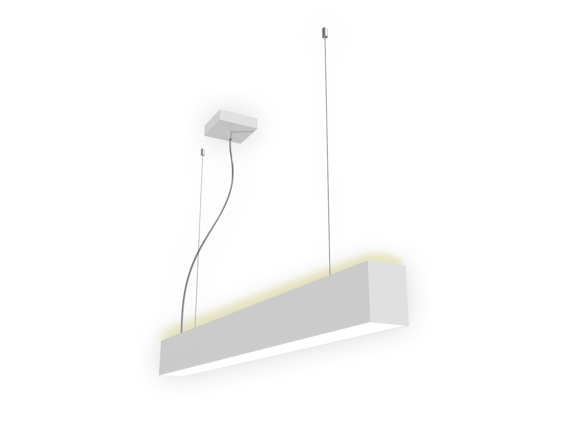 LED2 3313551 Závěsné svítidlo LINO 90 P/N-Z, W PRISMA 18-24W 3CCT 3000K/3500/4000K UGR bílá