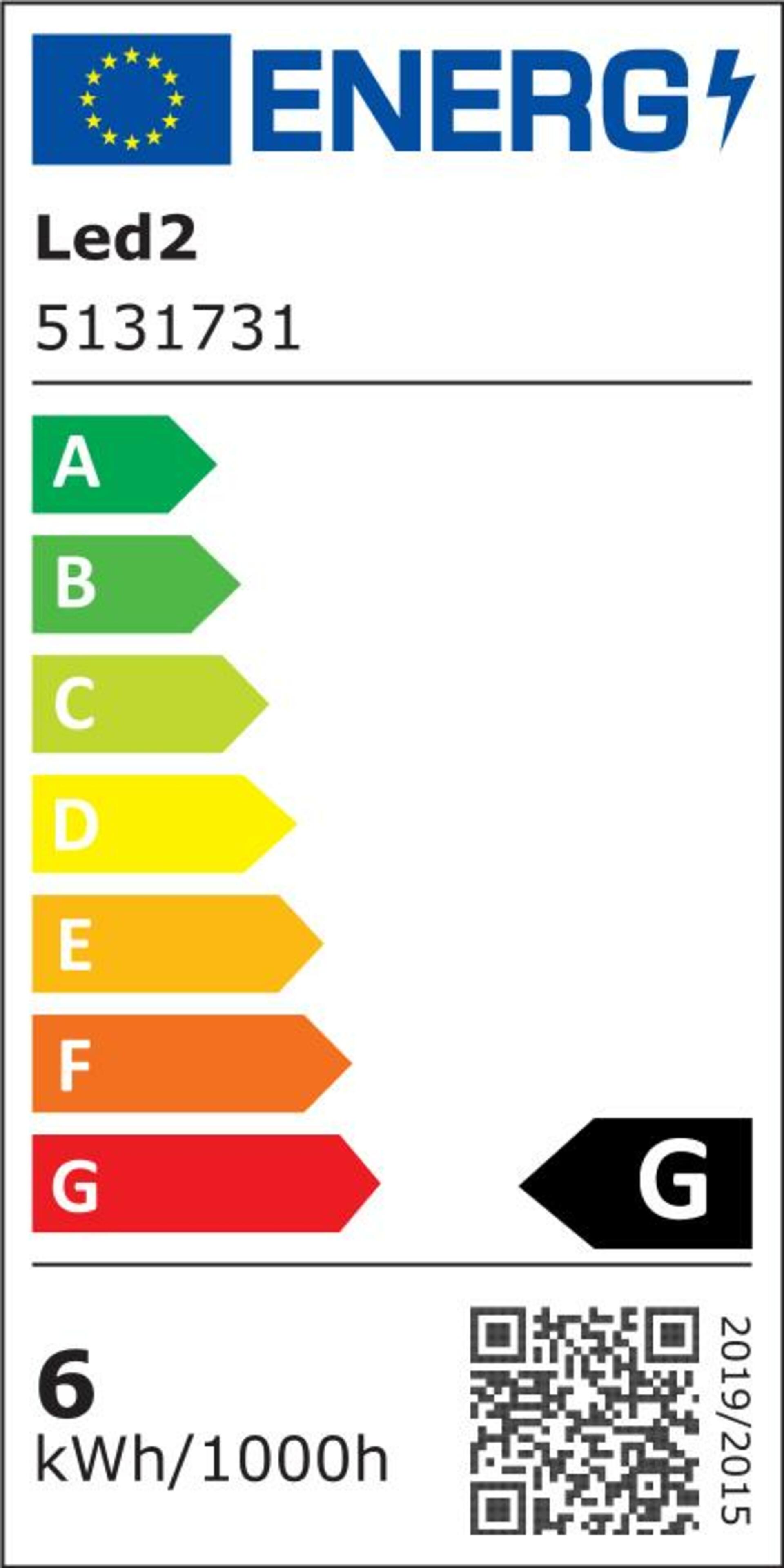 LED2 5131731 ROLO,  6 3000K STROPNÍ BÍLÉ