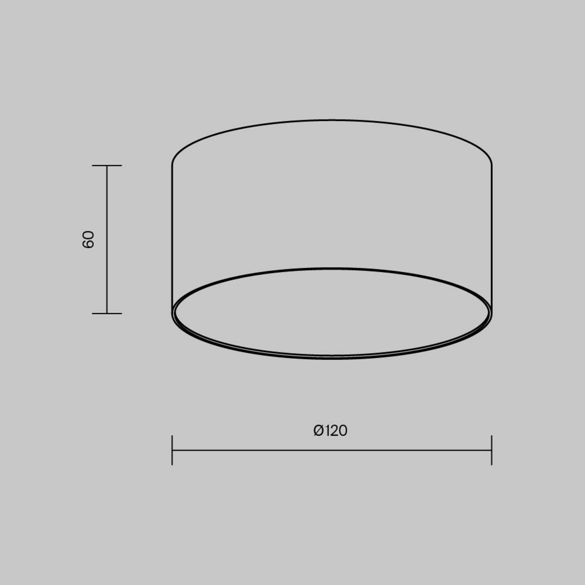 MAYTONI Stropní svítidlo Zon 12W 120d C032CL-12W3K-RD-MG