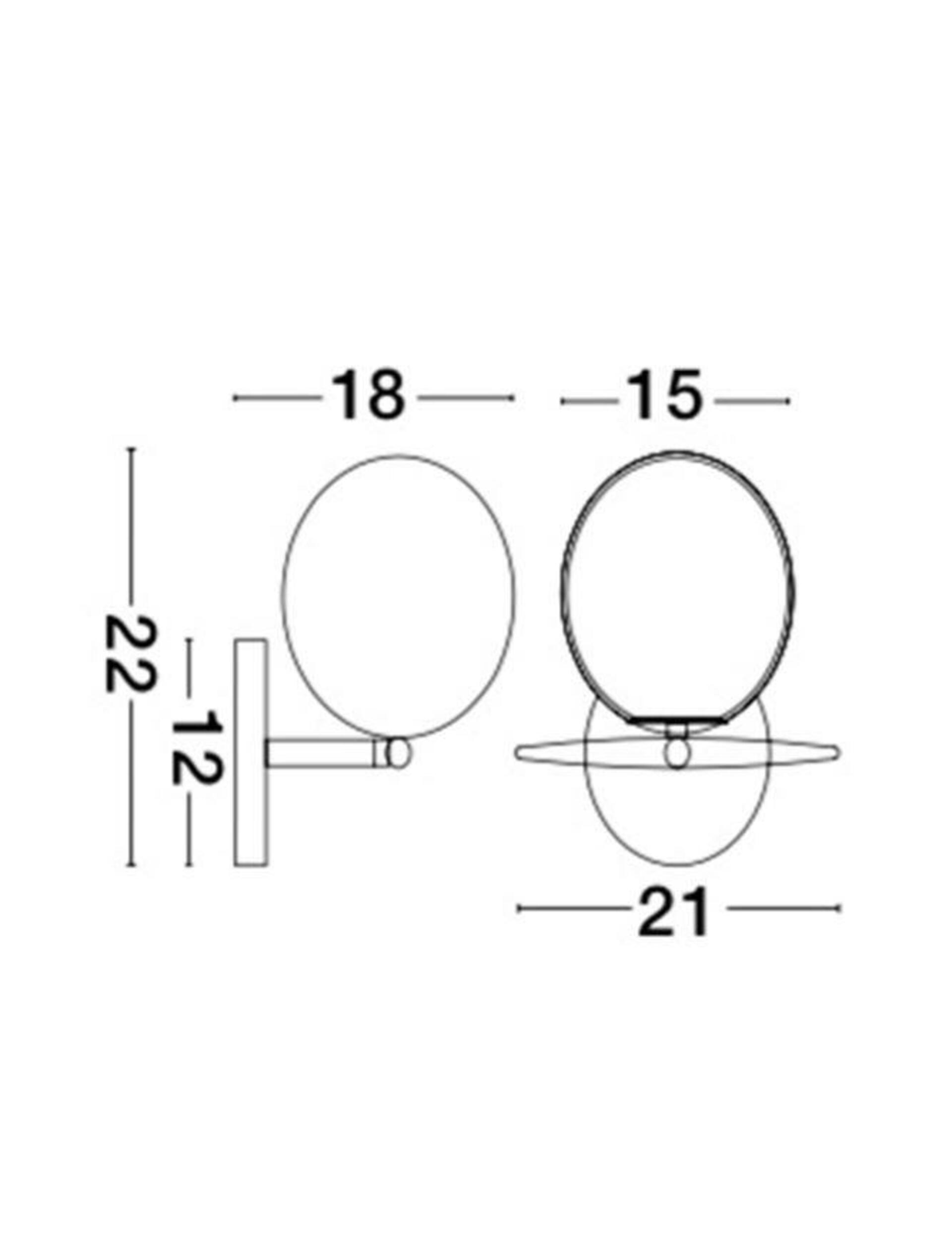 NOVA LUCE nástěnné svítidlo VITTON mosazný kov bílé lesklé sklo E14 1x5W 230V IP20 bez žárovky 8279603