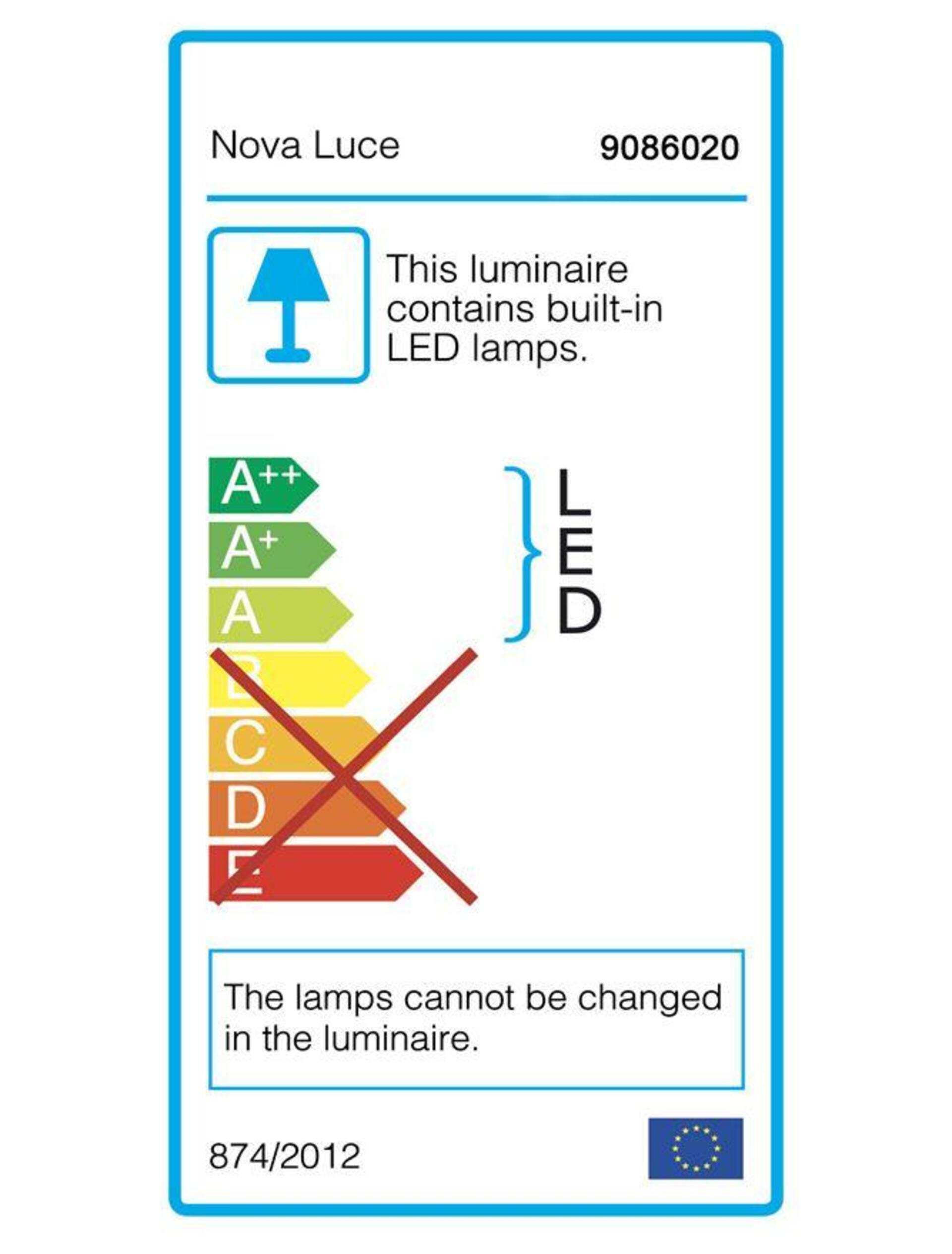 NOVA LUCE stropní svítidlo EDGAR stmívatelné bílý hliník a akryl LED 35W 230V 3000K IP20 stmívatelné 9086020