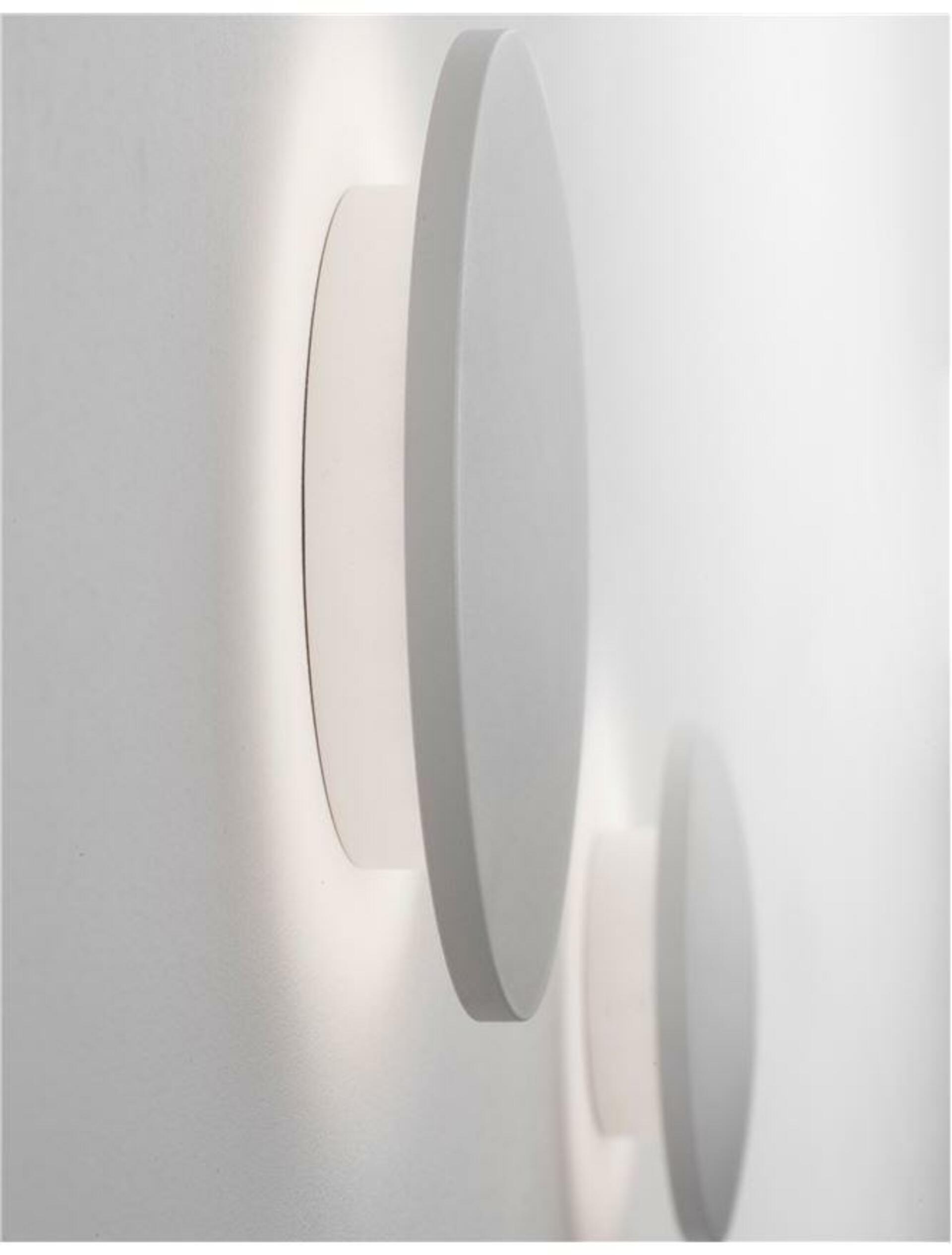 NOVA LUCE nástěnné svítidlo ASTRID bílý kov a hliník akryl LED 6W 220-240V 3000K IP20 9130506