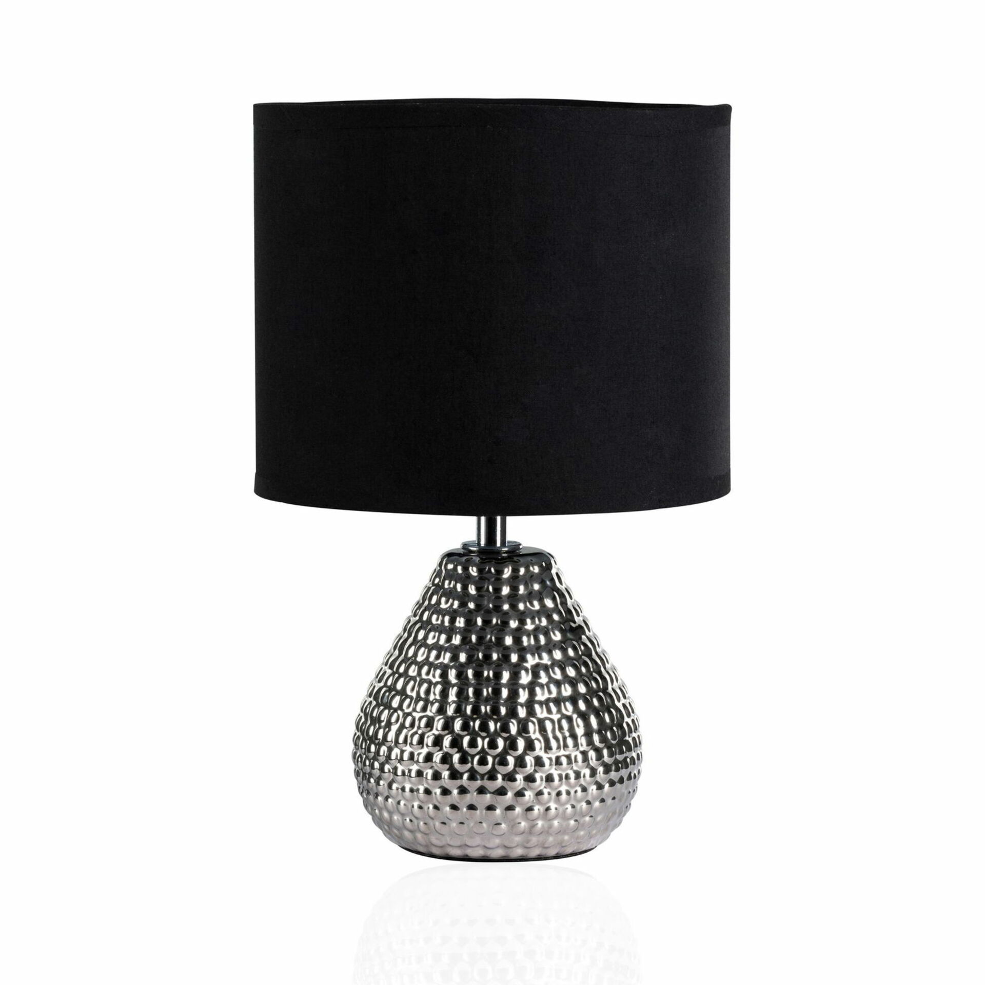 PAULMANN Pauleen stolní lampa Sip of silver E14 max. 20W stříbrná/černá