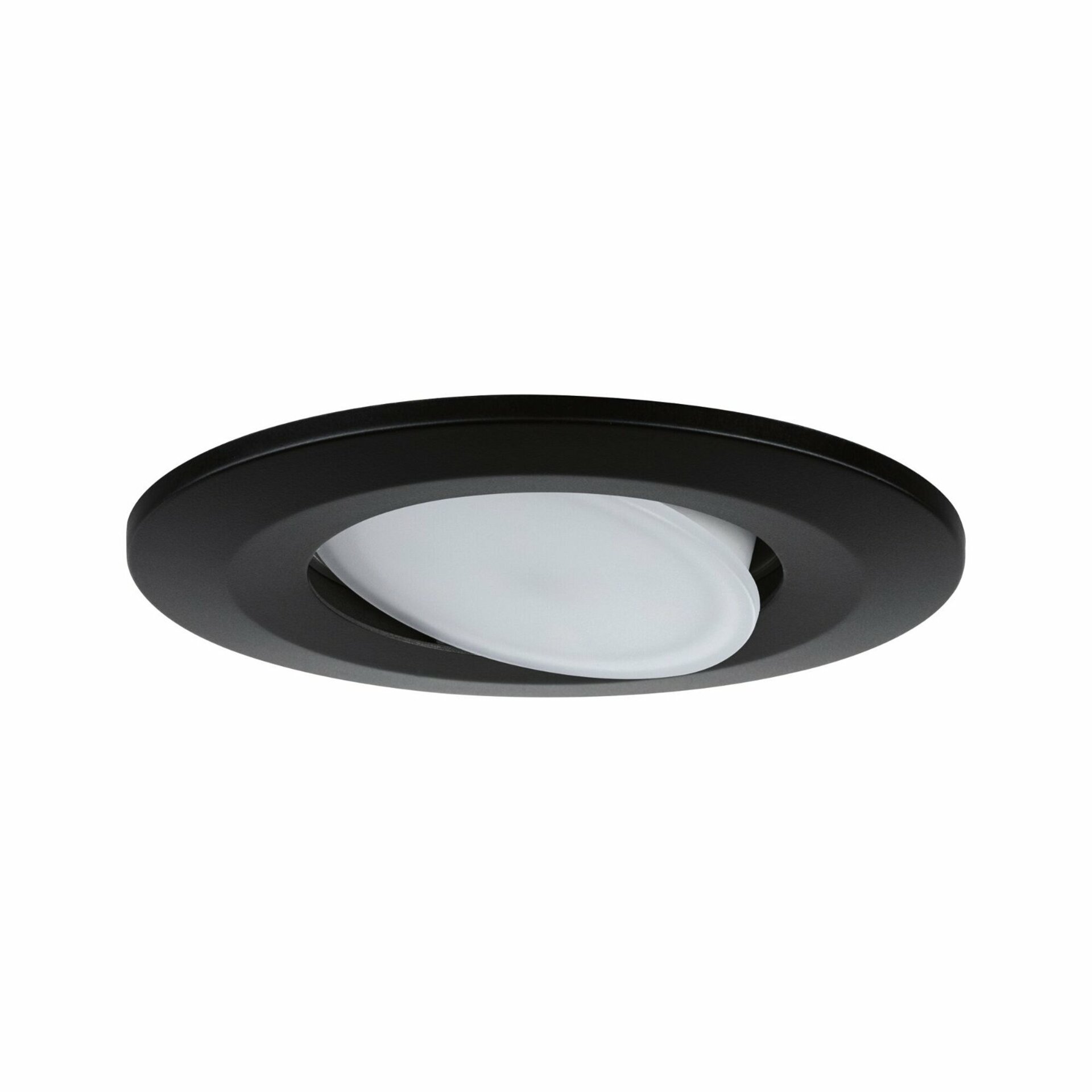 PAULMANN LED vestavné svítidlo Calla základní sada výklopné IP65 kruhové 90mm 30° 10x6W 230V 4000K černá mat 924.62