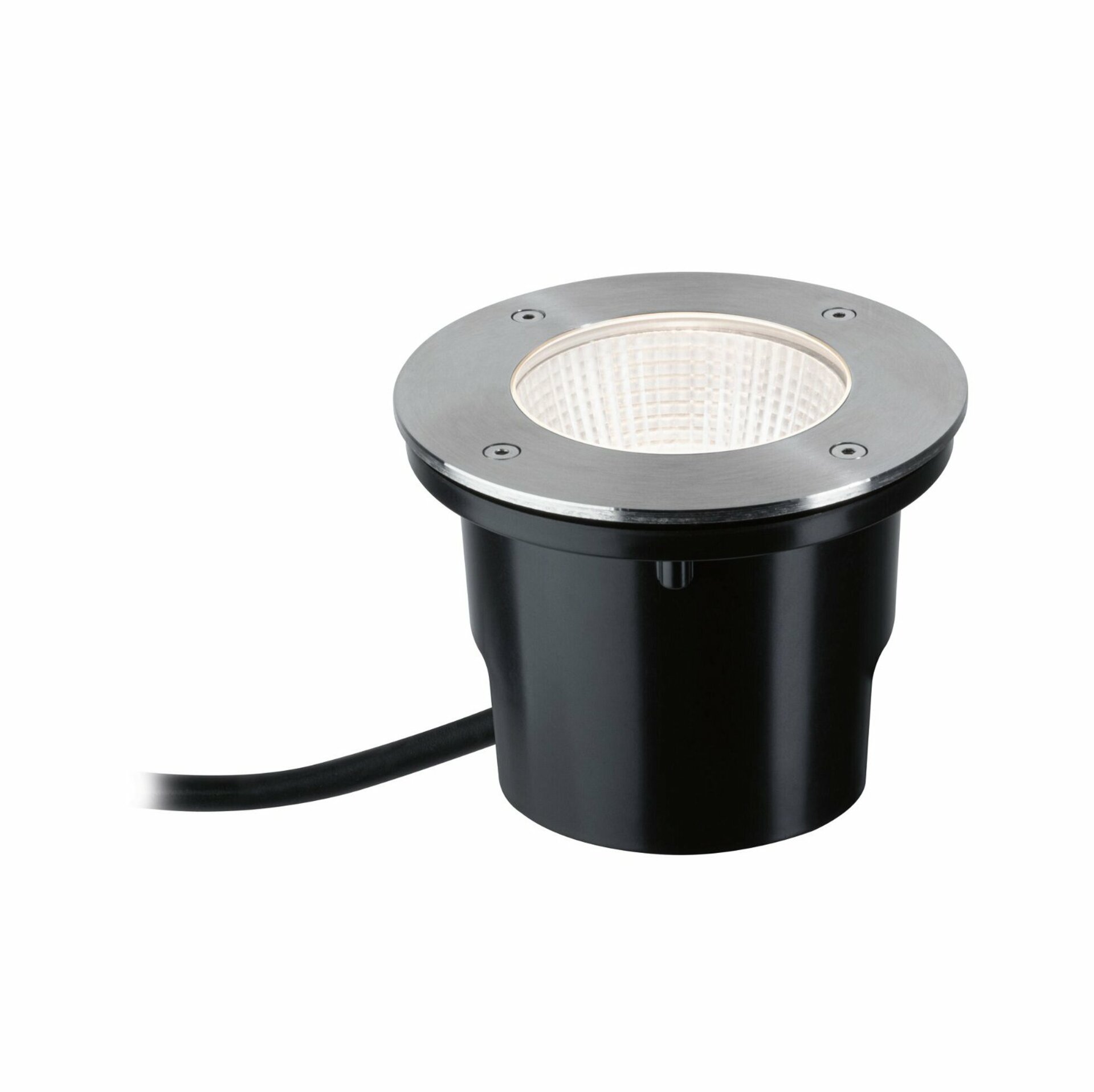 PAULMANN LED zemní svítidlo Durea IP67 kruhové 153mm 3000K 8W 230V ocel kov