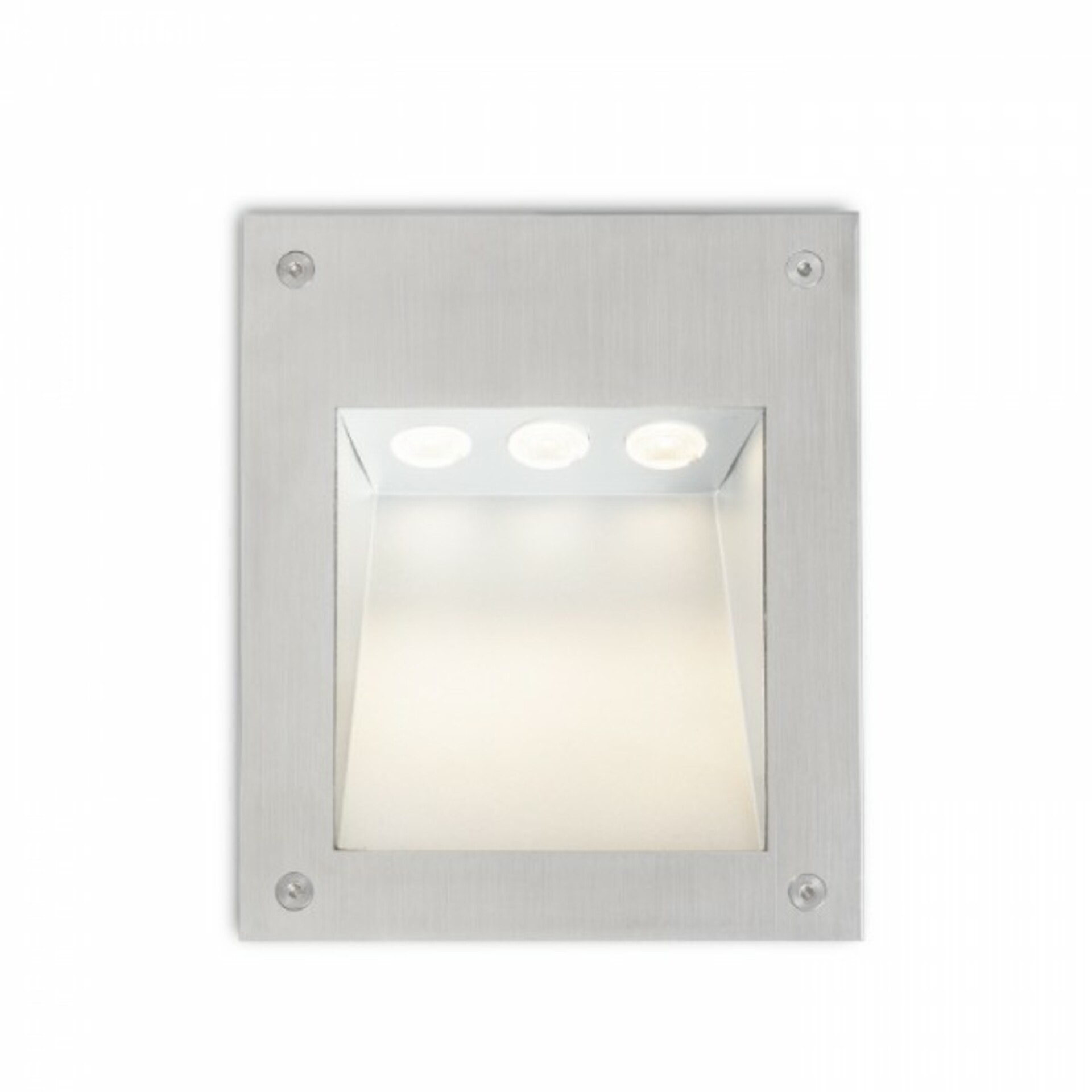 RED - DESIGN RENDL RENDL AKORD zápustná do stěny nerez 230V LED 3W IP65 3000K R10546