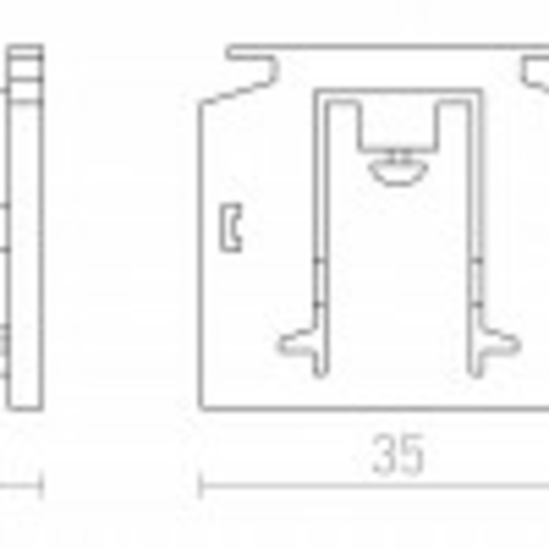 RED - DESIGN RENDL RENDL EUTRAC koncovka pro tříokr. lištu stříbrnošedá  R11309