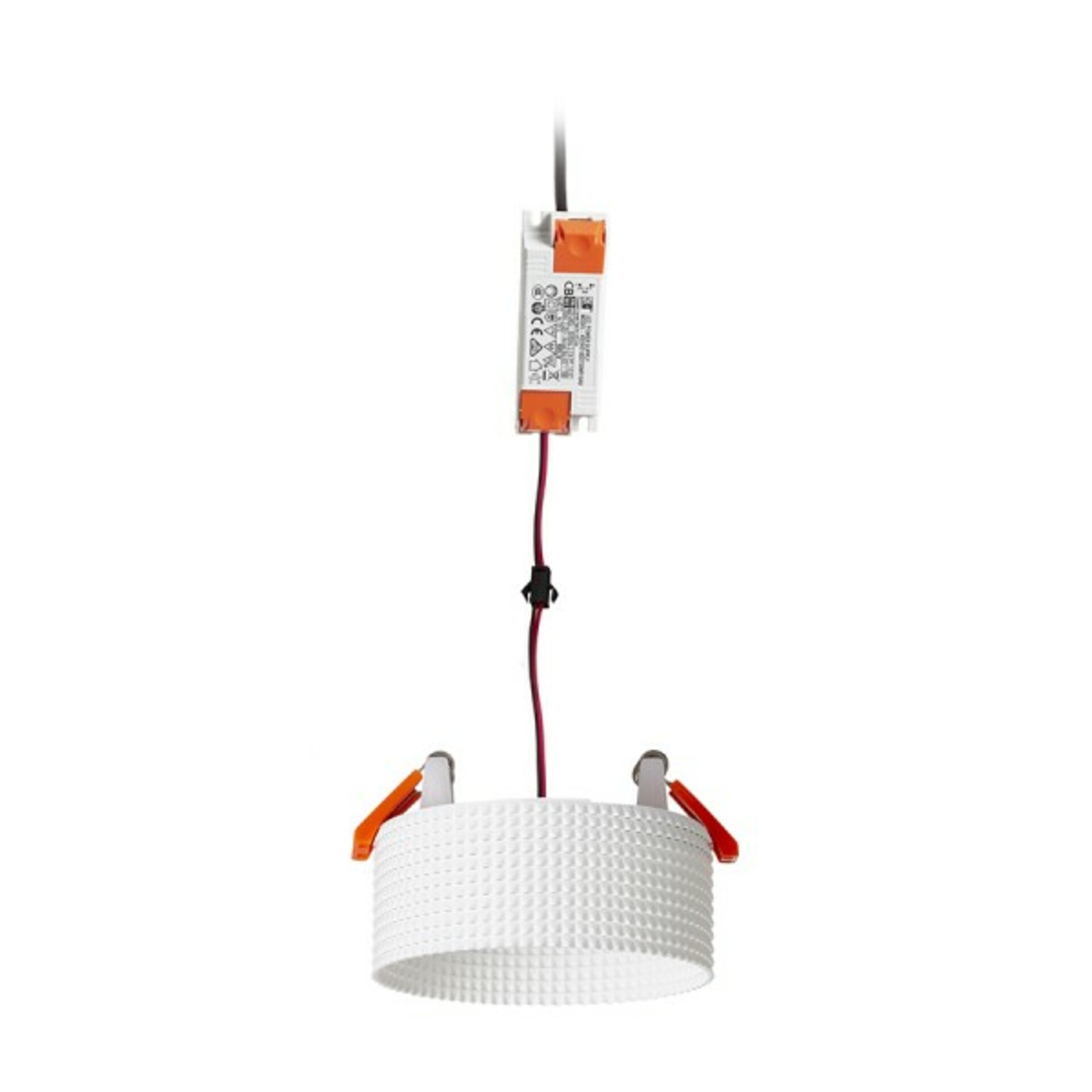 RED - DESIGN RENDL RENDL MARENGA RB1 40 zápustná bílá Eco PLA 230V LED 6W 3000K R14011