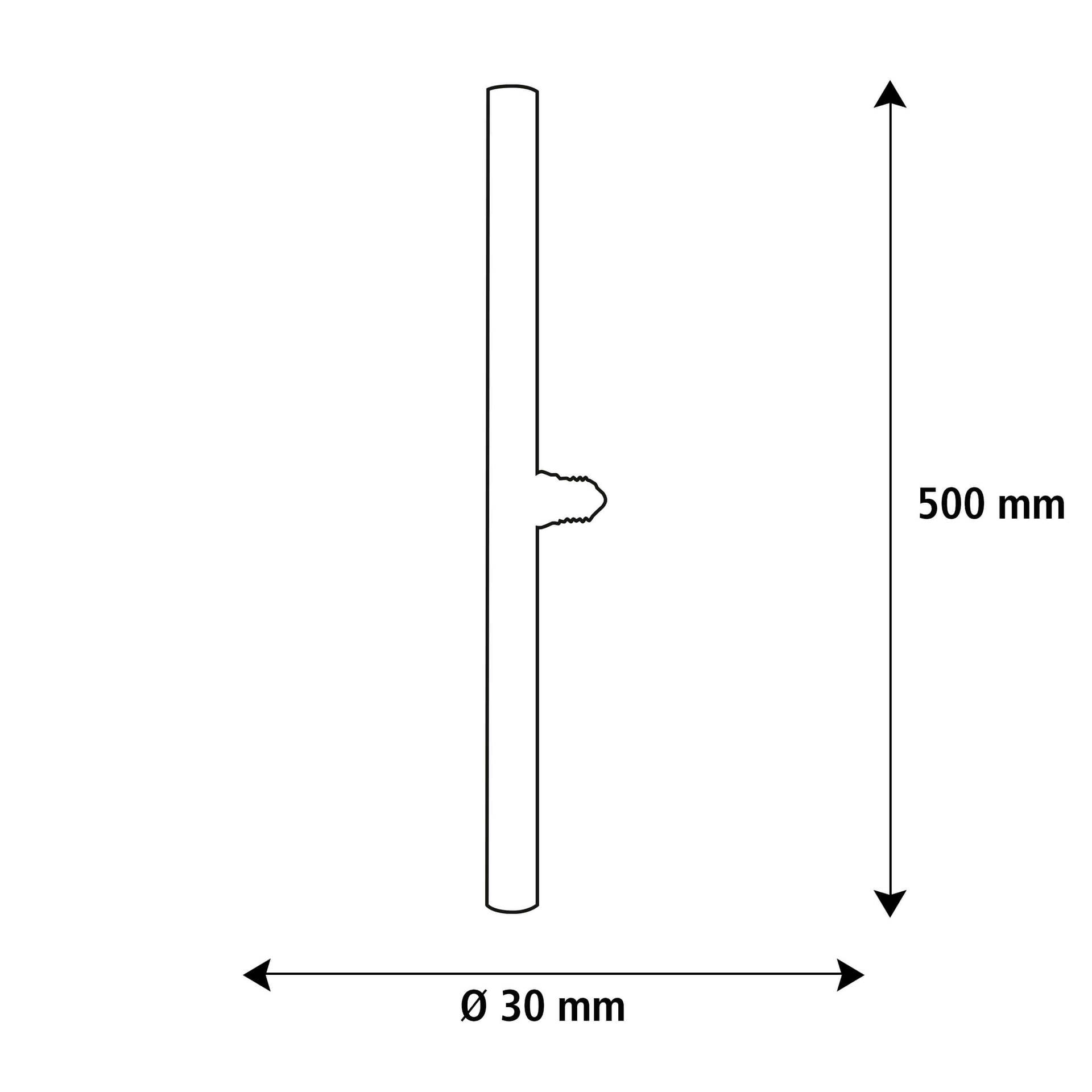 Segula 55160 LED lineární lampa rotační 500 mm čirá E27 5 W (32 W) 350 Lm 2200 K