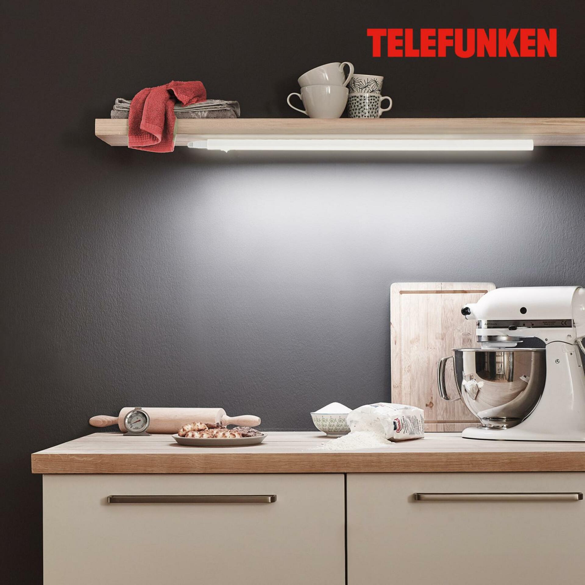 BRILONER TELEFUNKEN LED skříňkové svítidlo 58,45 cm 8W 800lm bílé TF 200206TF