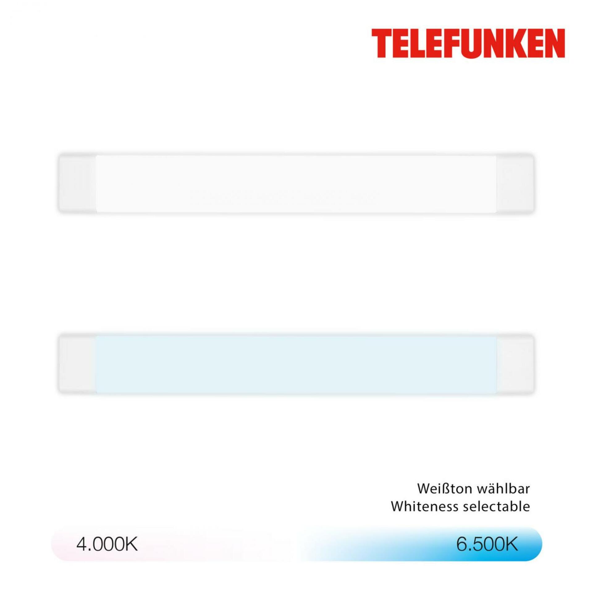 BRILONER TELEFUNKEN LED CCT skříňkové svítidlo 62 cm 22W 2600lm bílé TF 203306TF