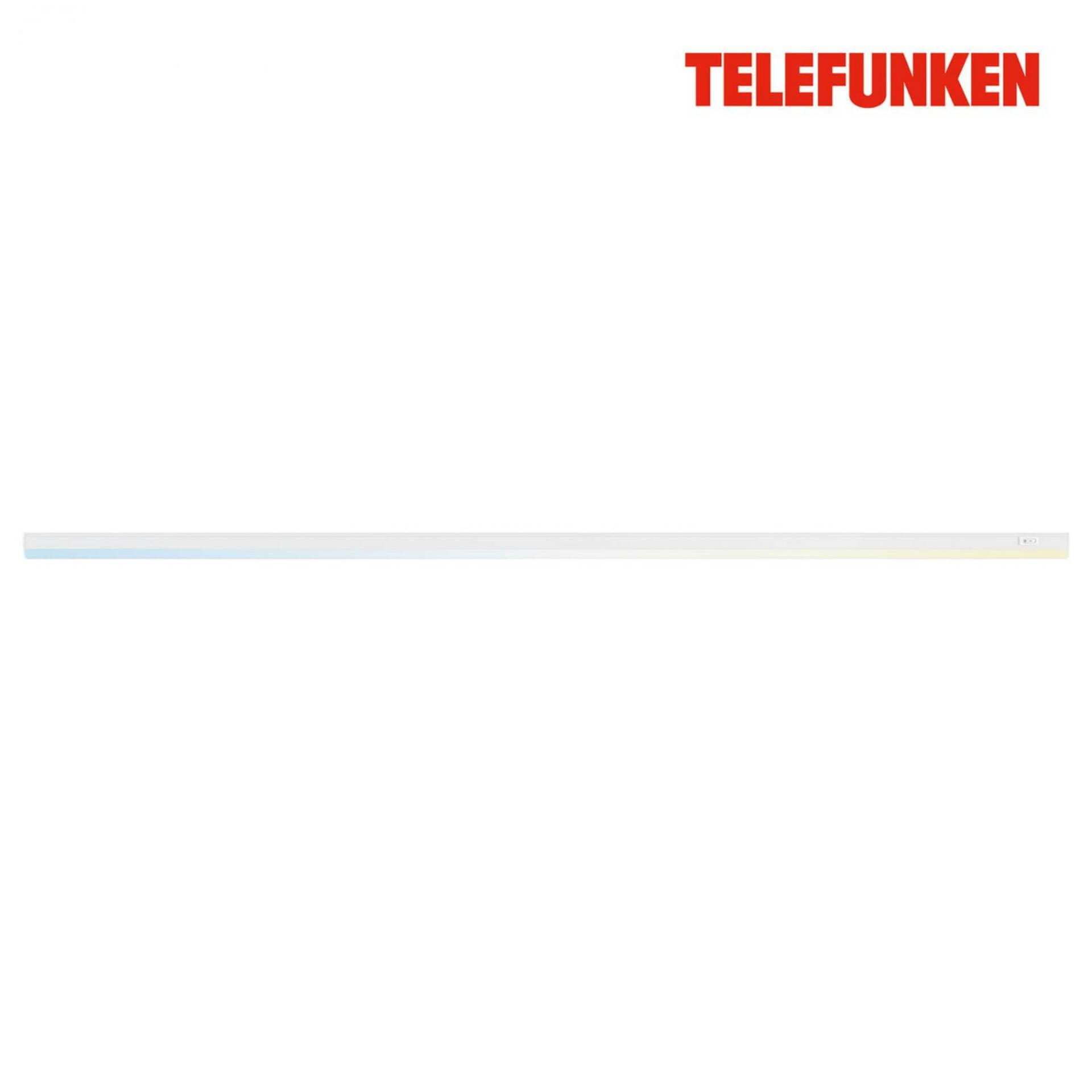 BRILONER TELEFUNKEN CCT skříňkové svítidlo, 118,5 cm, 14 W, 1400 lm, bílé TF 204906TF