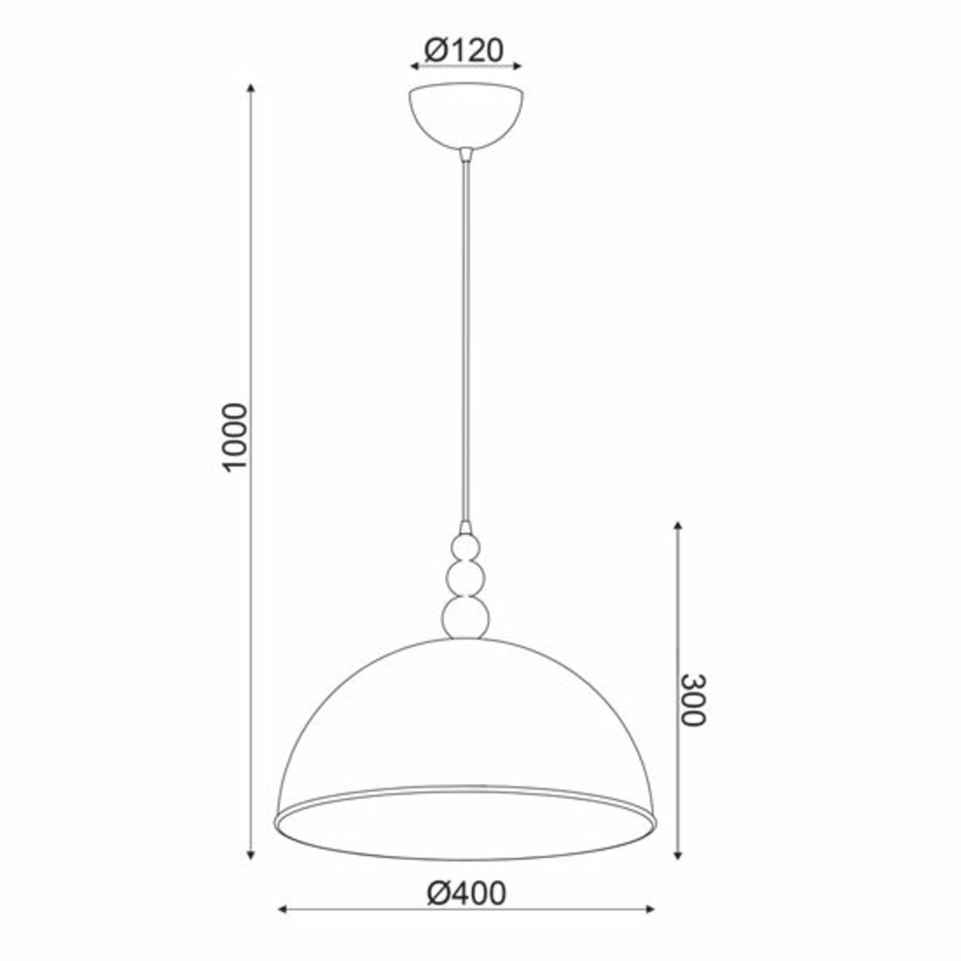 ACA Lighting Decor závěsné svítidlo DCR171183P