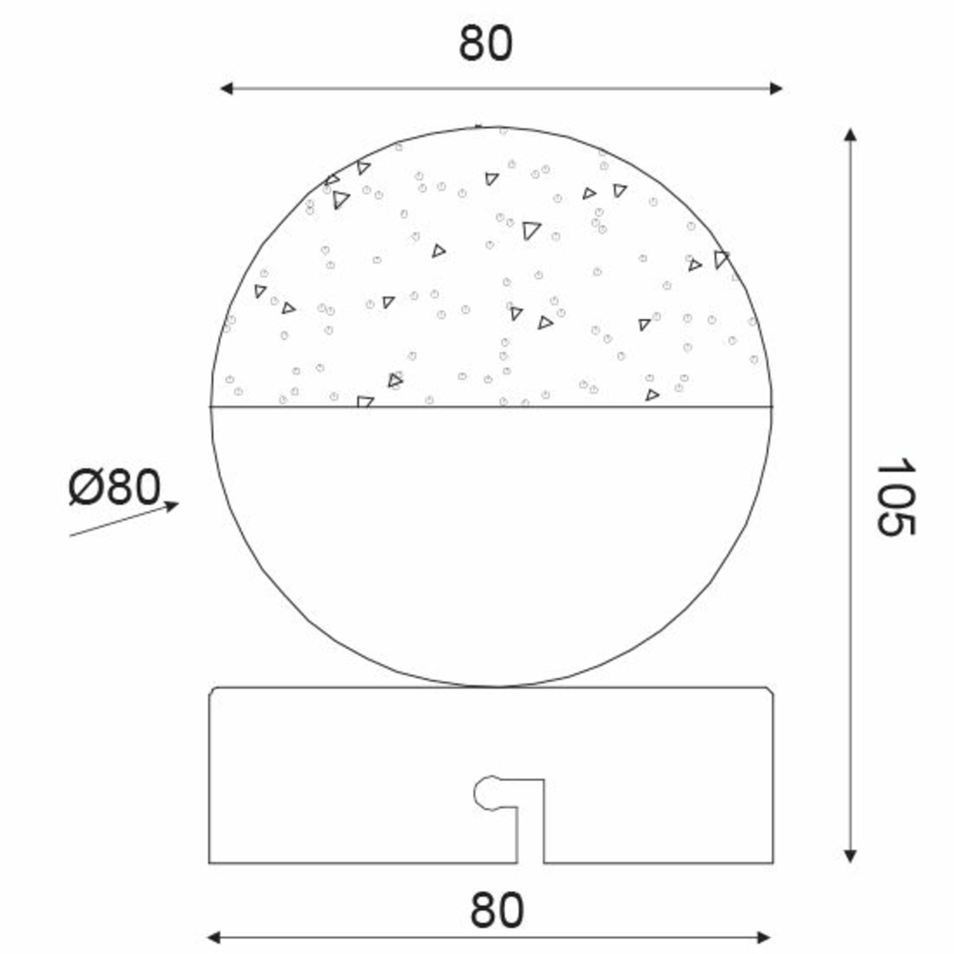 ACA Lighting Spot LED nástěnné a stropní svítidlo MC3001LEDA