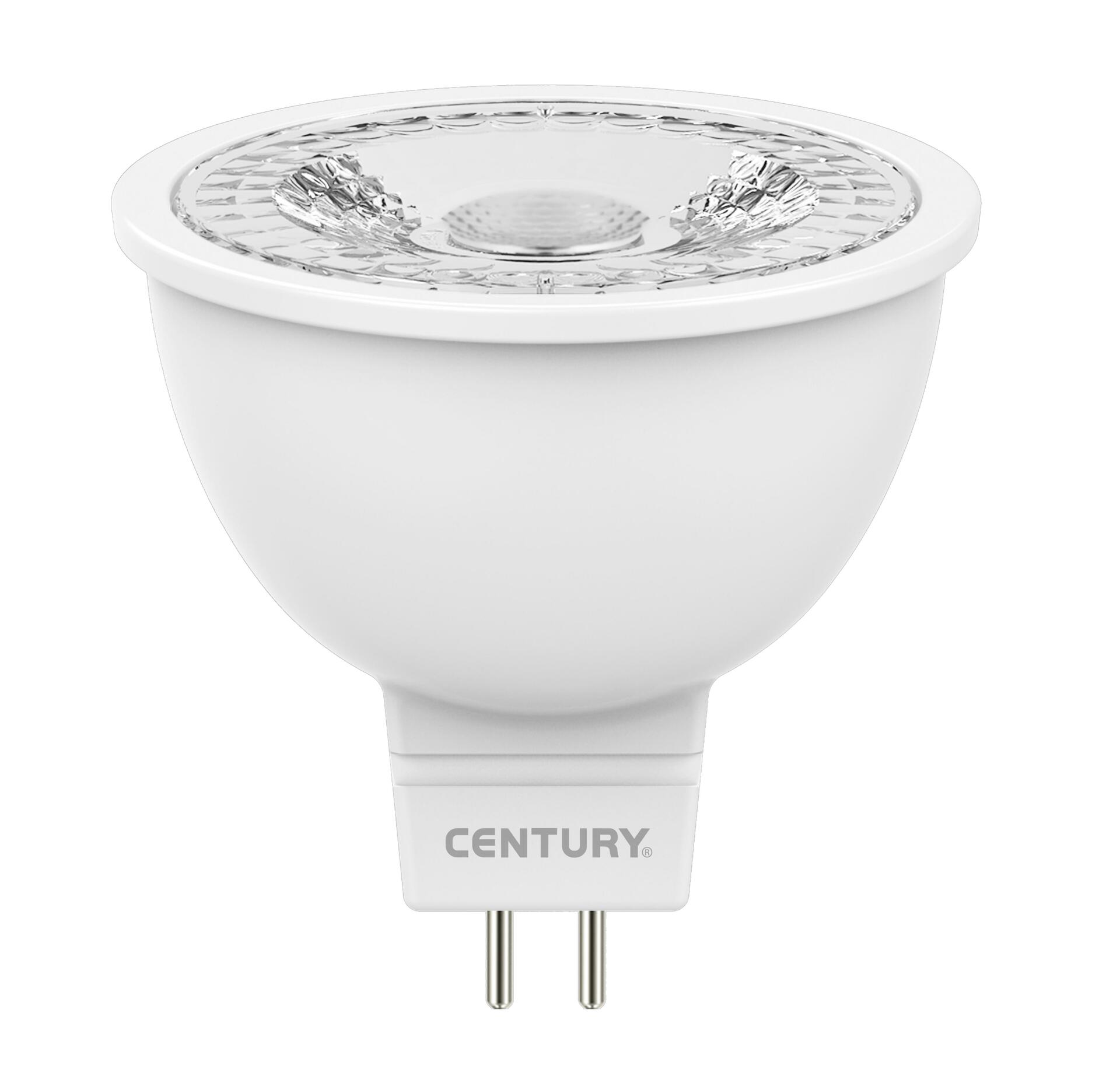 CENTURY LED SPOT LEXAR 60 MR16 6,5W GU5.3 4000K 450Lm 60d 50x46mm IP20 CEN LX60-085340