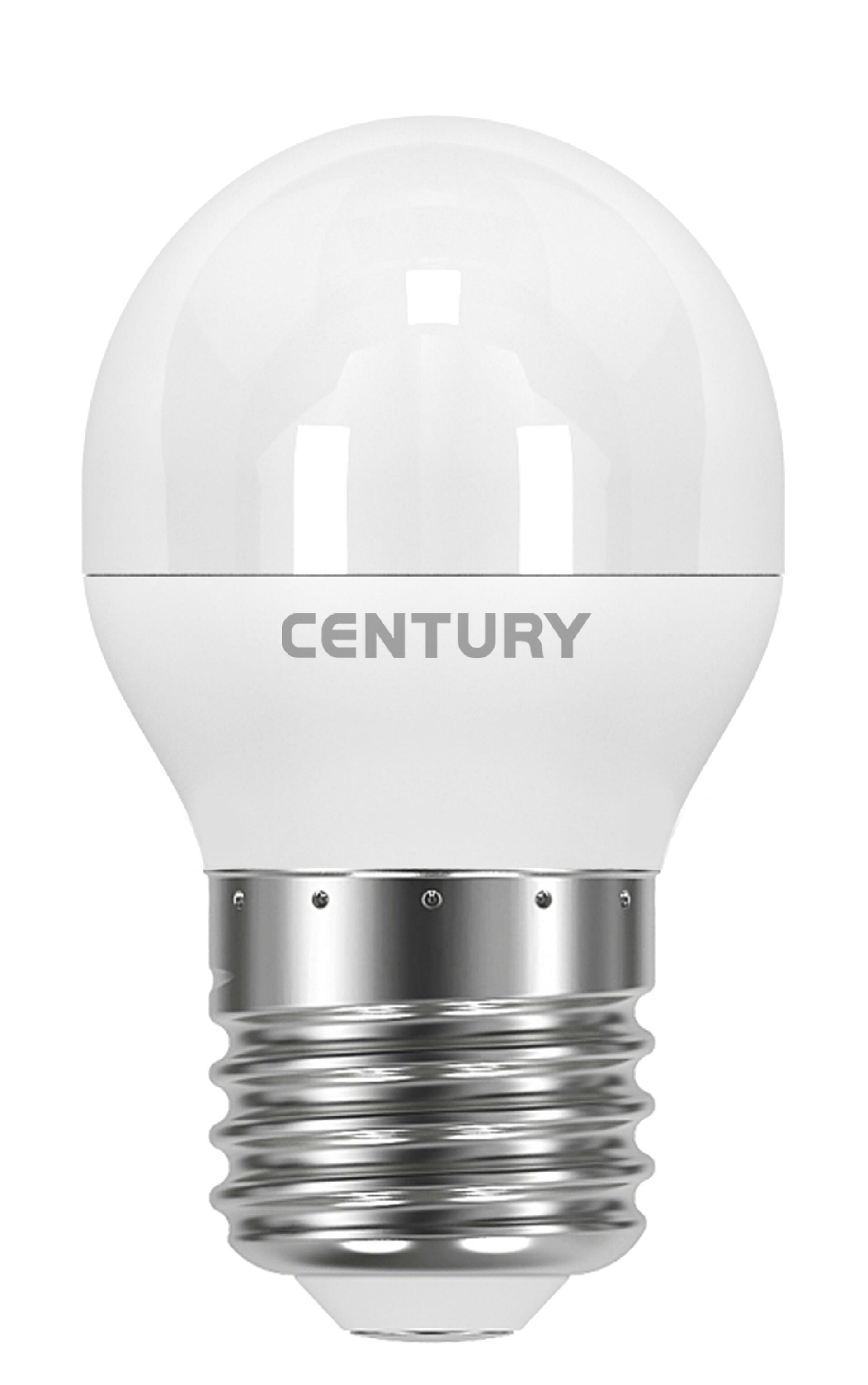 CENTURY LED MINI GLOBE ONDA 6W E27 4000K 510Lm 200d 45x78mm IP20 CEN ONH1G-062740