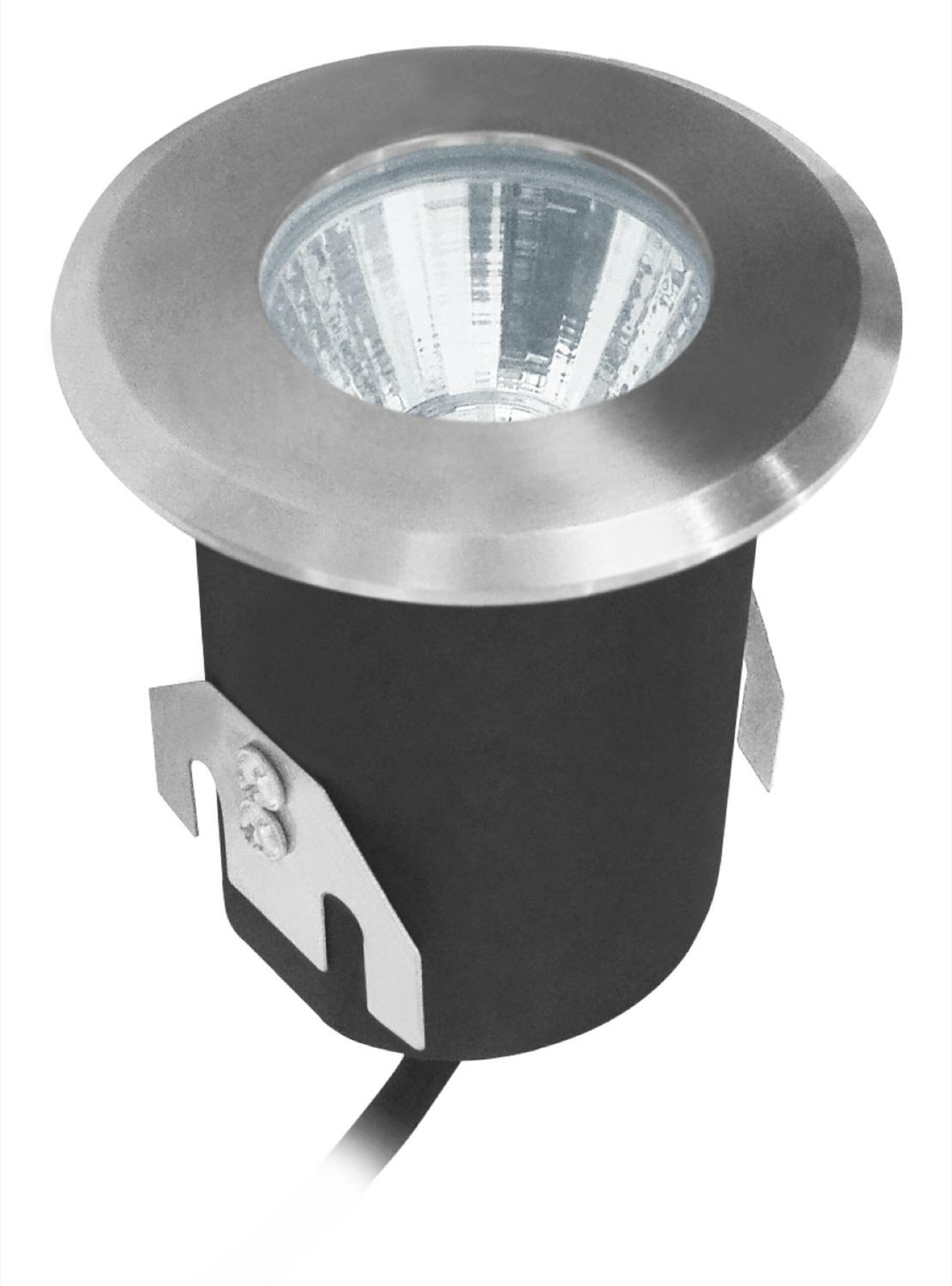 CENTURY Zemní LED PAVI 80mm 3W 24VAC/DC 3000K 240Lm15d 89x120mm 500kg IP65 IK06 CEN PAVI-038930