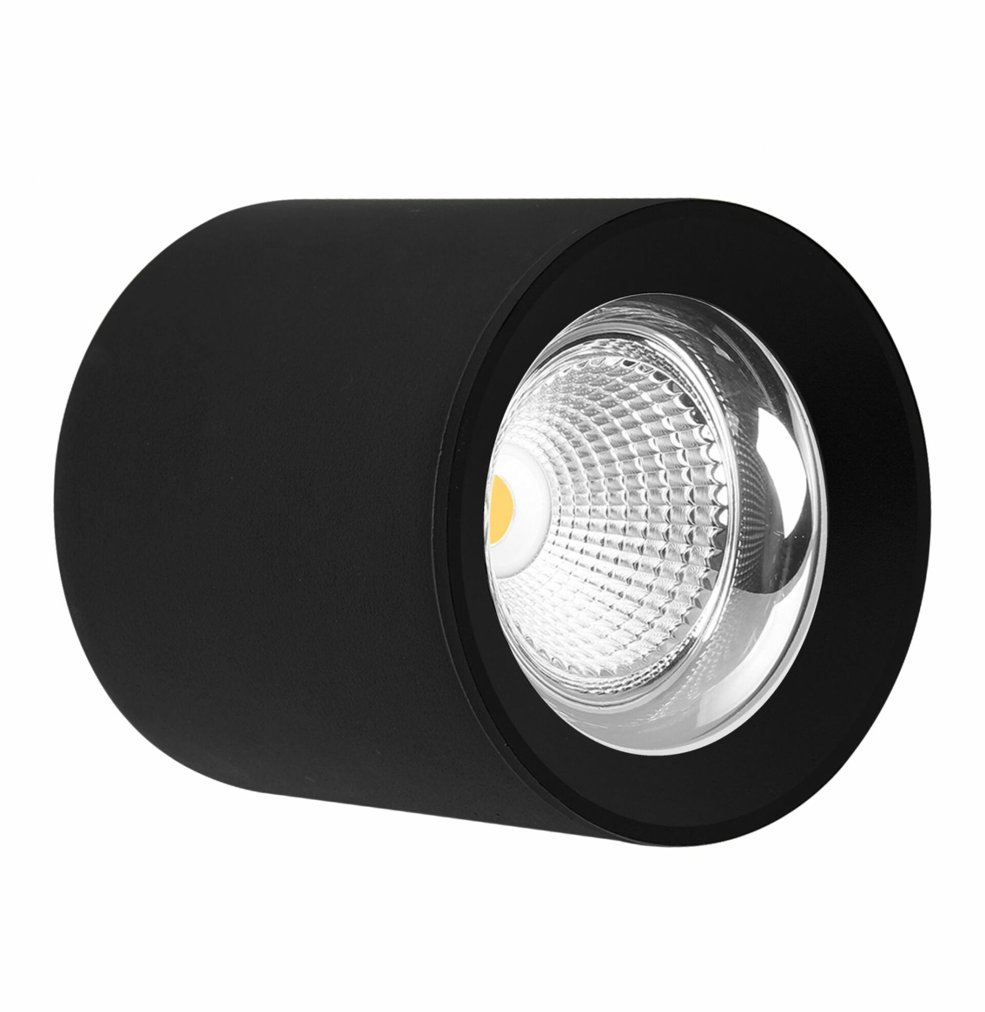 CENTURY Stropní SVÍTIDLO LED RONDO ČERNÉ 170x185mm 35W/230VAC 4000K 3675Lm 45d IP20 CEN RNDNE-3517040