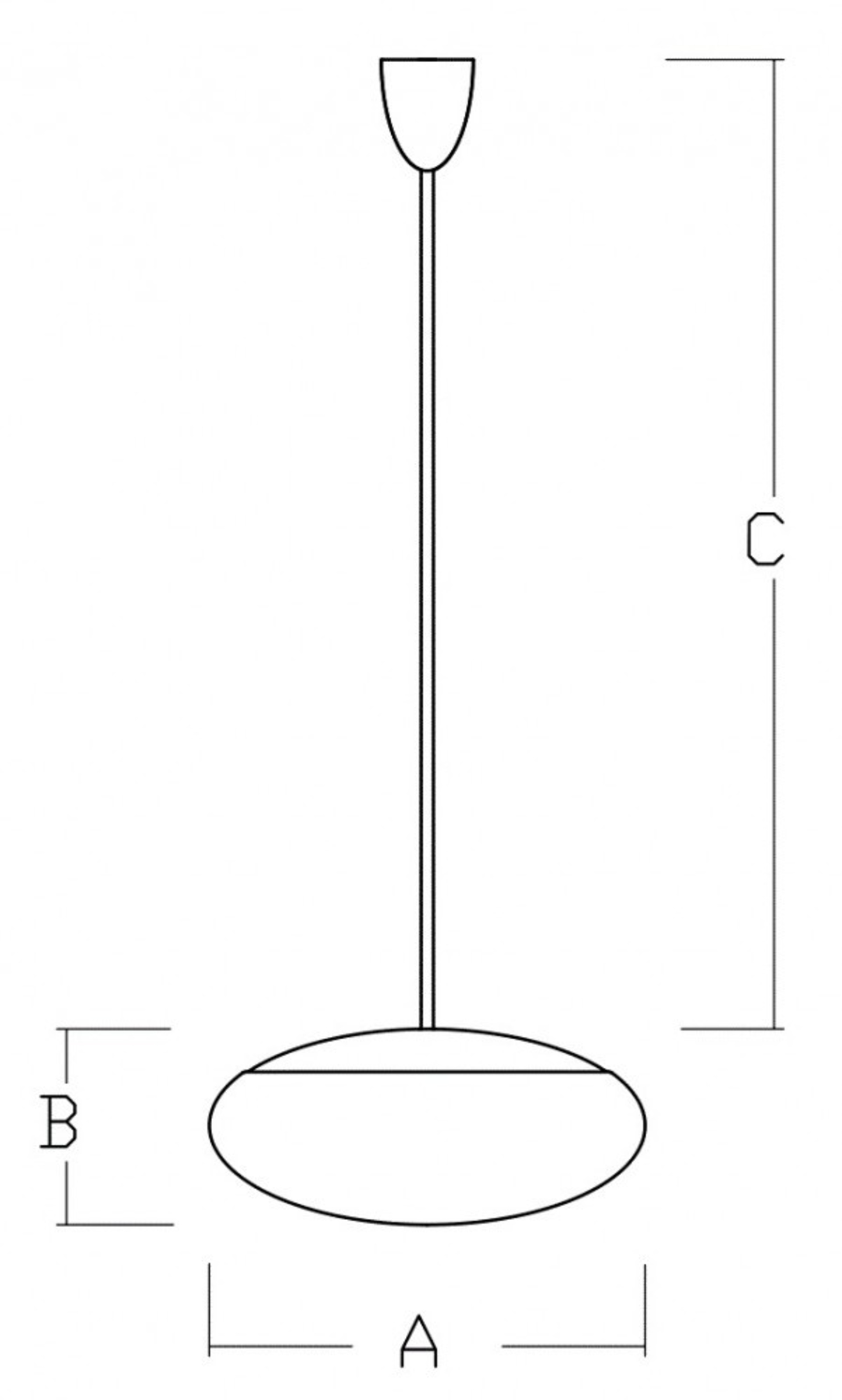 LUCIS závěsné svítidlo DAPHNE ZT 46,5W LED 3000K sklo chrom opál ZT.L1.D550.80L DALI