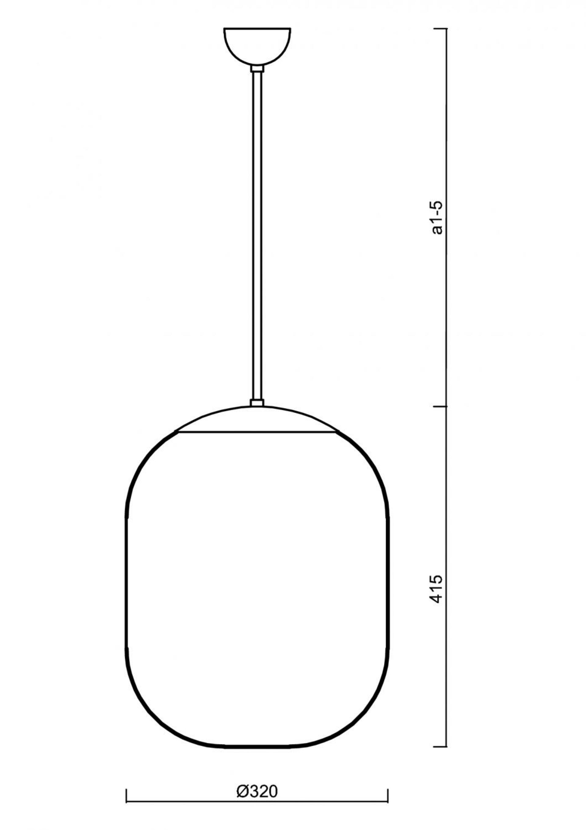 OSMONT 66923 TANIA P1 závěsné skleněné svítidlo nerez leštěná / bílá IP40 4000 K 27W LED