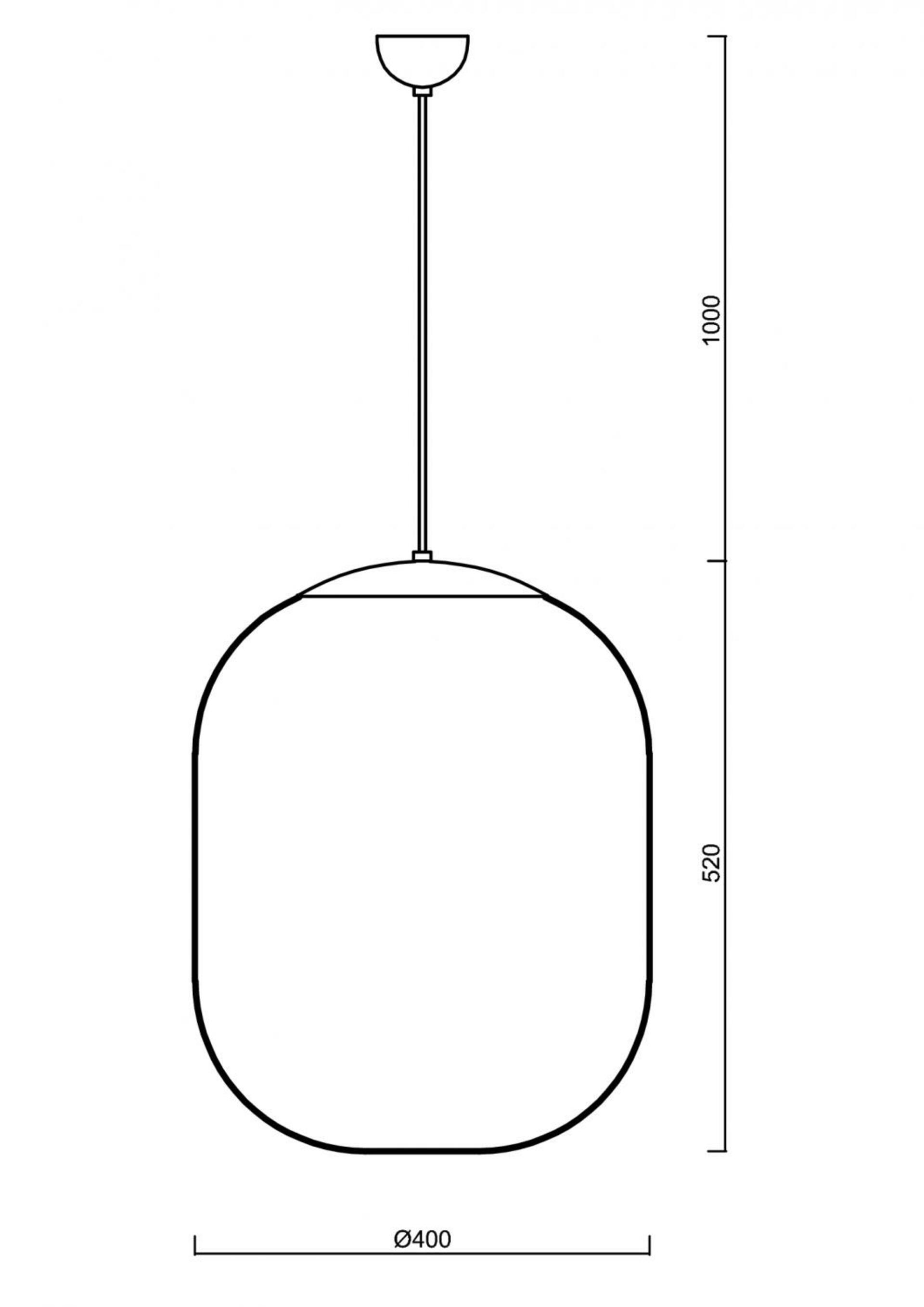 OSMONT 67371 TANIA S2 závěsné skleněné svítidlo nerez leštěná / bílá IP40 3000 K 41W LED nouzové kombinované 3 h