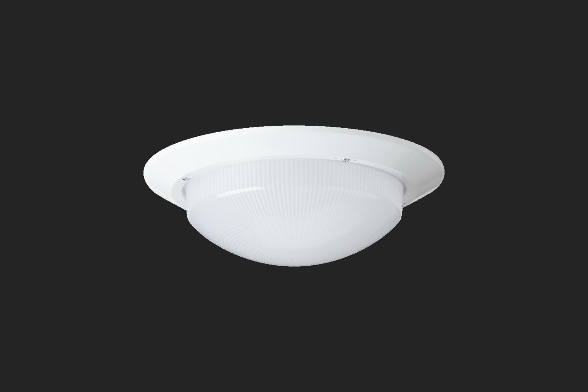 OSMONT 57258 ELEKTRA 6 stropní/nástěnné průmyslové plastové svítidlo bílá IP65 3000 K 15W LED HF