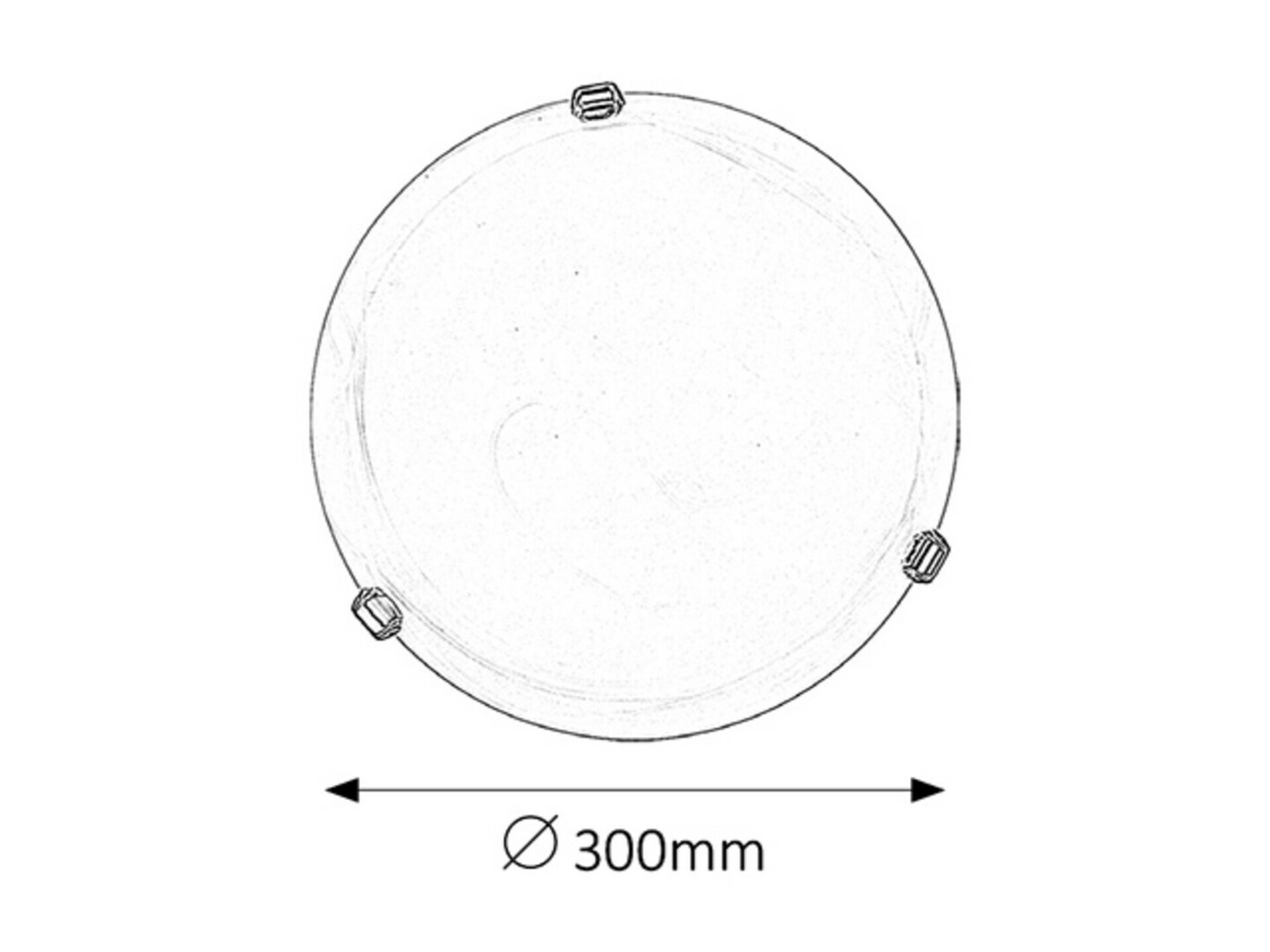 Rabalux stropní svítidlo Alabastro E27 1x MAX 60W bílé alabastrové sklo 3202