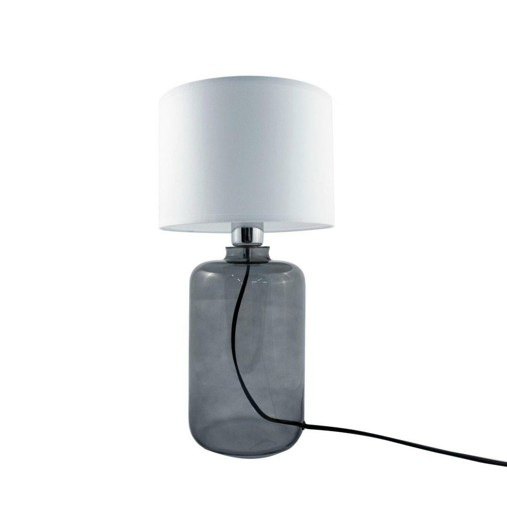 ZUMALINE Stolní lampa SAMASUN GRAFIT 5503WH