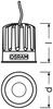 LEDVANCE PL-CN50-COB- 1400-840-24D-G2 4052899621251