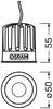 LEDVANCE PL-CN50-COB- 1400-840-24D-G2 4052899621251