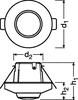 LEDVANCE DALI-2 SENSOR LS/PD C CI 4052899630451