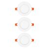 LEDVANCE zapuštěné svítidlo Downlight Slim Set 3 x 120mm 3000K 4058075629400