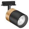 LEDVANCE 1f Tracklight Spot Cylinder Gold GU10 černá 4058075756700