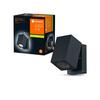 LEDVANCE venkovní nástěnné svítidlo ENDURA Classic Cube Adjustable Wall černá 4058075763562