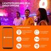 LEDVANCE SMART+ Wifi Floor Round bílá stojací lampa RGB + TW + RC 4058075765214