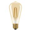 LEDVANCE Vintage 1906 Edison 60 Filament DIM 7.2W 824 Gold E27 4099854137822