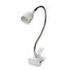 Solight LED stolní lampička, 2.5W, 3000K, clip, bílá barva WO33-W