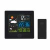Solight meteostanice, barevný LCD, teplota, vlhkost,RCC, černá TE80