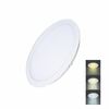 Solight LED mini panel CCT, podhledový, 12W, 900lm, 3000K, 4000K, 6000K, kulatý WD140