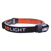 Solight LED čelová nabíjecí svítilna, 150 + 100lm, bílé a červené světlo, Li-Ion WN40
