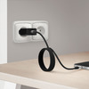 Solight magnetický USB-C/Lightning kabel, USB-C konektor - Lightning konektor, 1m SSC2201