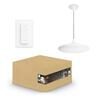 Hue LED White Ambiance Závěsné svítidlo Philips Cher BT 8719514341210 39W 3000lm 2200-6500K 240V, bílé s dálkovým ovladačem a Bluetooth