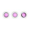 Hue Bluetooth LED White and Color Ambiance set 3ks Zapuštěných bodových svítidel Philips Centura 8719514342880 GU10 3x5,7W 3x350lm 2000-6500K RGB IP20 bílé, stmívatelné