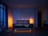 Philips HUE WACA Gradient Signe stolní LED lampa 11,8W 1040lm 2000-6500K RGB IP20, dub