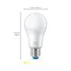 WiZ SET 2x LED žárovka E27 A60 8W (60W) 806lm 2700K IP20, stmívatelná