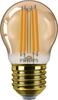 Philips LED filament žárovka E27 P45 6W (40W) 470lm 1800K nestmívatelná, jantarová