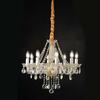 ACA Lighting Crystal závěsné svítidlo BLK80418PCG