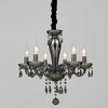 ACA Lighting Crystal závěsné svítidlo BLK82046PSGC