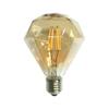 ACA LED Amber dekorativní 6W E27 DIM 2700K